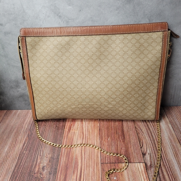 Celine Macadam large Pouch crossbody bag - Picture 12 of 16